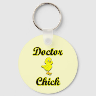 Doctor Chick Key Ring