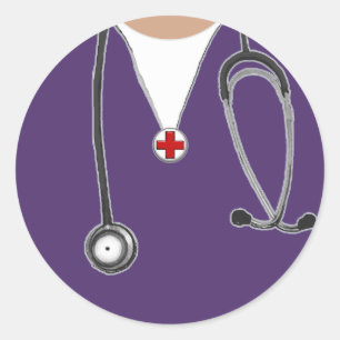 Doctor Classic Round Sticker