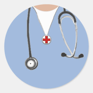 Doctor Classic Round Sticker