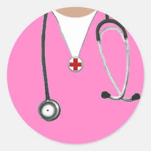 Doctor Classic Round Sticker