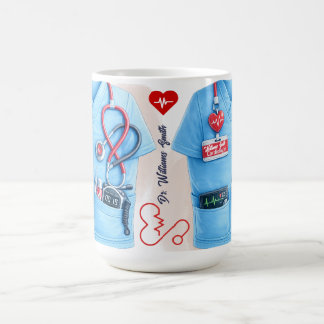 Doctor Coat Stethoscope Mug | Custom Medical Nurse