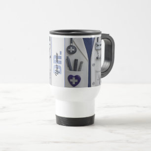 Doctor Coat Stethoscope Mug   Custom Medical Nurse
