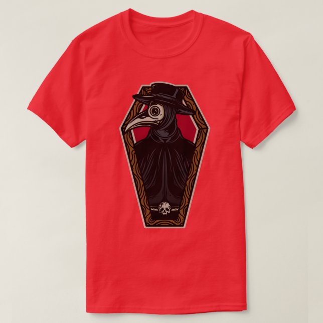 Doctor Coffin Tattoo Design T-Shirt (Design Front)