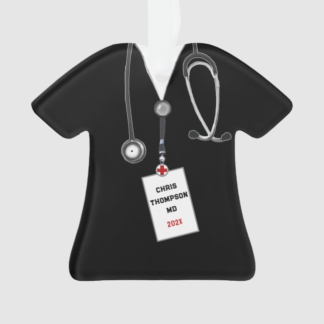 Doctor Collectable 2025 Ornament (Front)