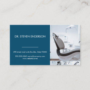 Doctor Dental Office Chair Business Card