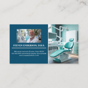 Doctor Dental Office Equipment Business Card