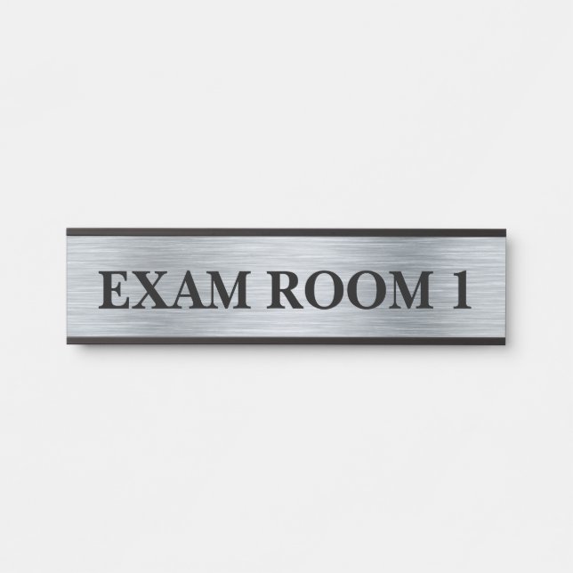 Doctor Doctor's Door Office Sign Signs Exam Room (Front)