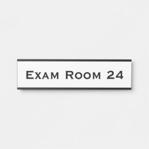 Doctor Doctor's Office Dentist Exam Room Door Sign