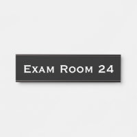 Doctor Doctor's Office Dentist Exam Room Door Sign