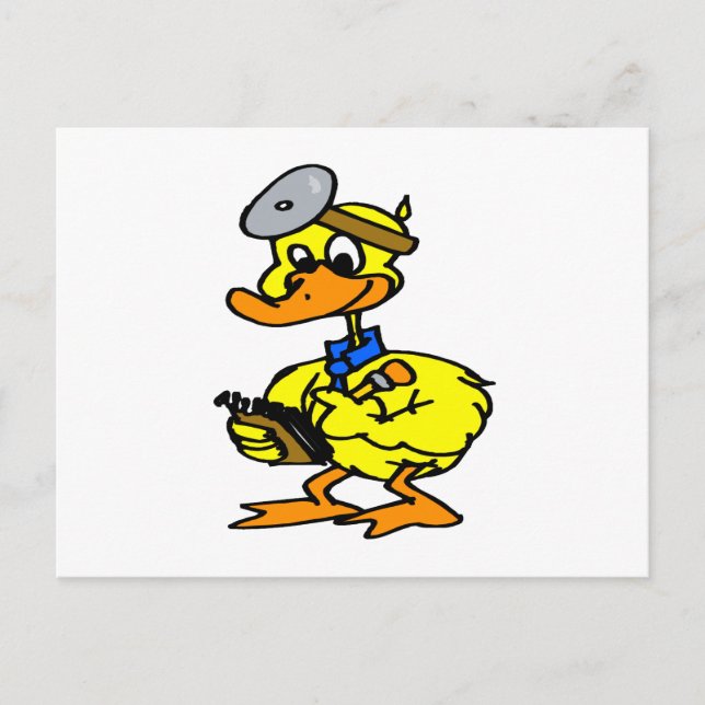 Doctor Duck Postcard (Front)