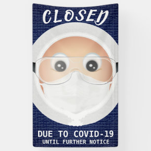 Doctor Emoji Business Closed Banner