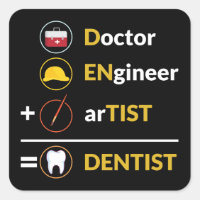 Doctor + Engineer + Artist = Dentist Dentistry