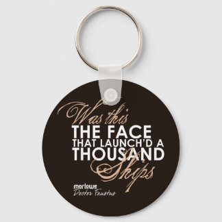 Doctor Faustus Quote Key Ring