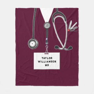 Doctor Gift Ideas Fleece Blanket