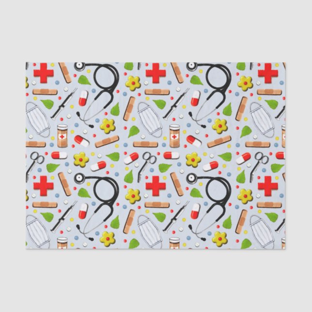 Doctor Gift Tissue Paper (Front)