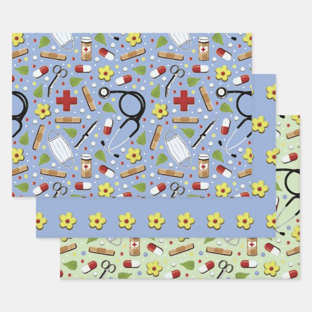 Doctor Gift Wrapping Paper Sheet (Set)