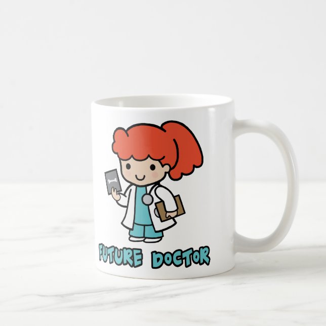 Doctor (girl) coffee mug (Right)