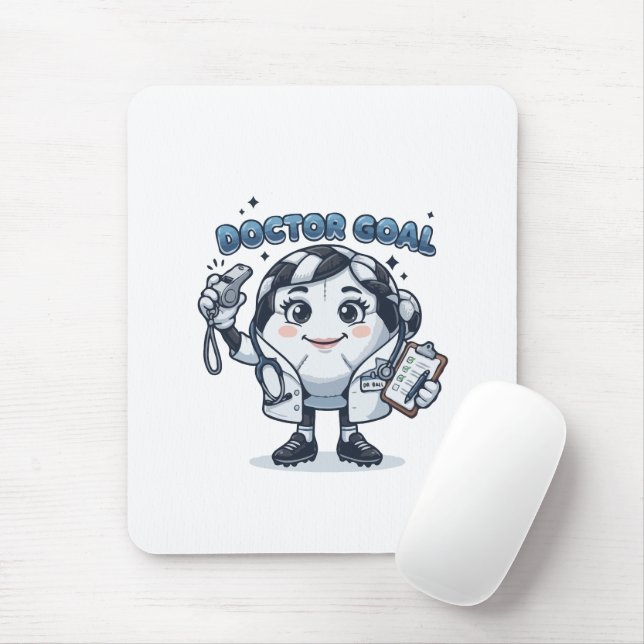  Doctor Goal Soccer  Mouse Pad (With Mouse)