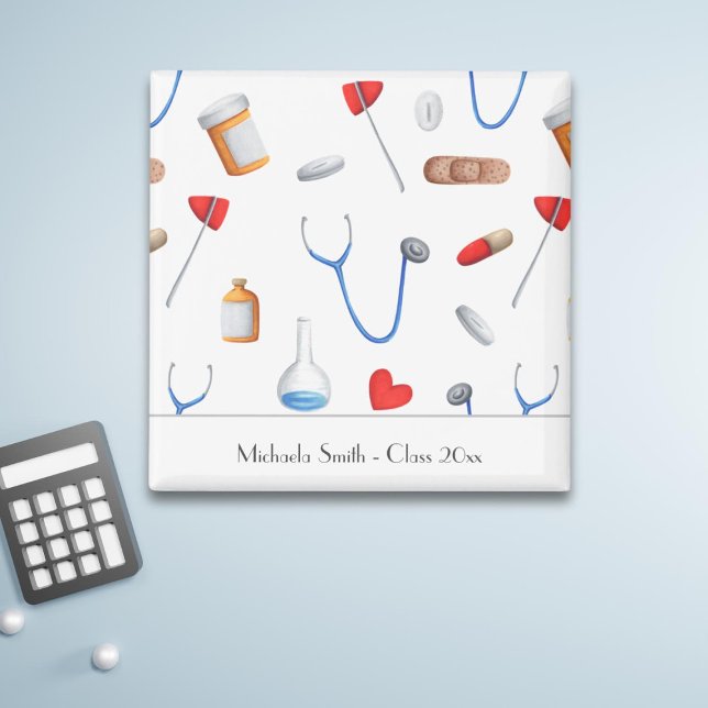 Doctor Graduation Favor Personalized  Magnet (Creator Uploaded)