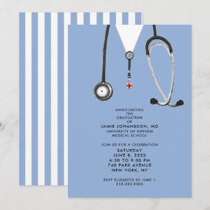 Doctor Graduation Party Invitations