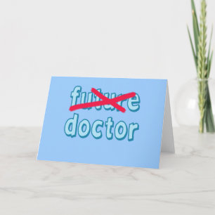 Doctor Graduation Products Card