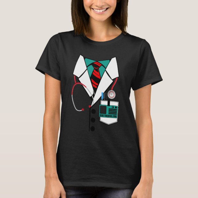 Doctor Halloween Med School Medical Students Docto T-Shirt (Front)