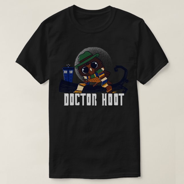 Doctor Hoot T-Shirt (Design Front)