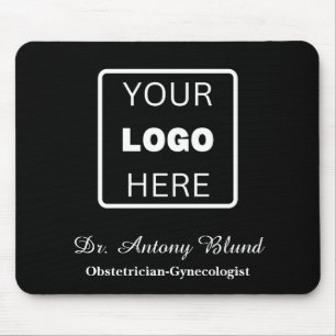 Doctor Hospital Clinic Logo w/ name and speciality Mouse Pad