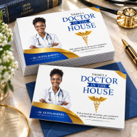 Doctor in House Medical Graduation Announcement