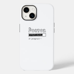 Doctor In Progress Funny Med Student Loading Bar iPhone 14 Case