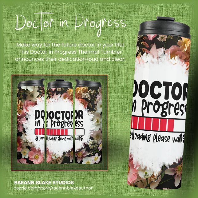 Doctor in Progress Thermal Tumbler (Creator Uploaded)