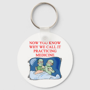 DOCTOR joke Key Ring
