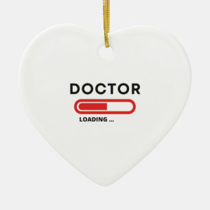 Doctor Loading Ceramic Tree Decoration