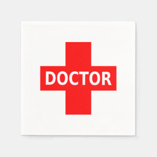 Doctor Logo Napkin