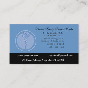 Doctor M.D. Business and Appointment Card