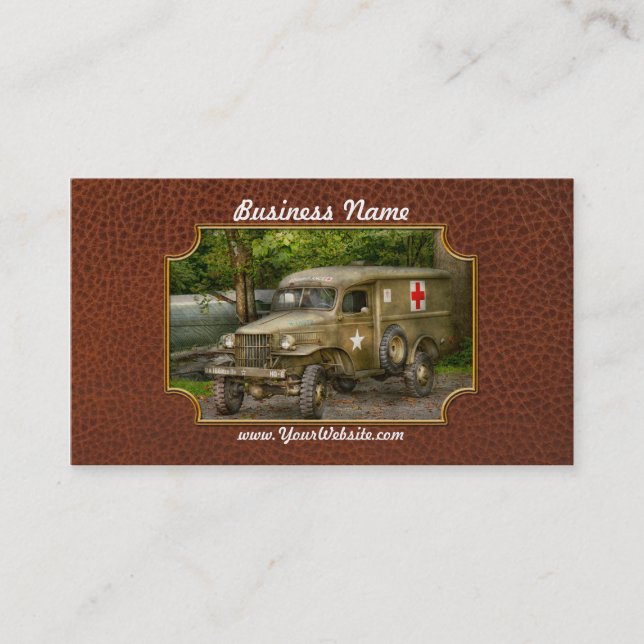 Doctor - MASH Unit Business Card (Front)