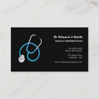Doctor MD Medical Business Card Design Template