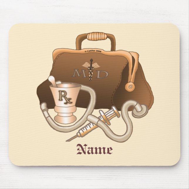 Doctor Medical Bag Mouse Pad (Front)