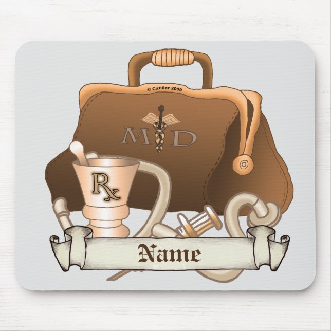 Doctor Medical Bag  mouse pad (Front)