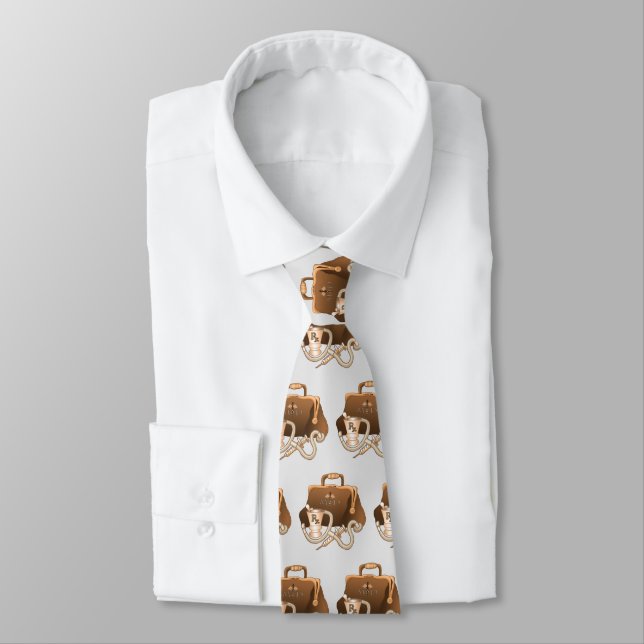 Doctor Medical Bag Tie (Tied)