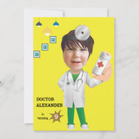 Doctor Medical BOY Photo Sensational FUN Birthday