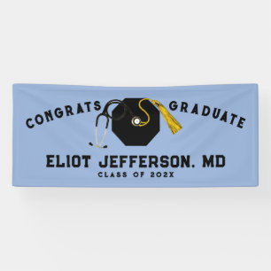 Doctor Medical School Graduation Banner