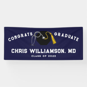 Doctor Medical School Graduation Banner