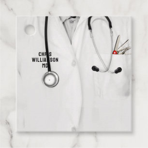Doctor Medical School Graduation Favour Tags