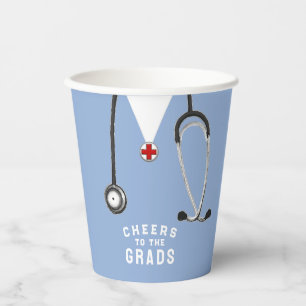 Doctor Medical School Graduation Paper Cups