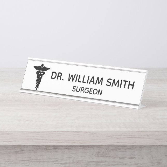 Doctor Name Plate (Front)