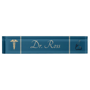 Doctor Nameplate