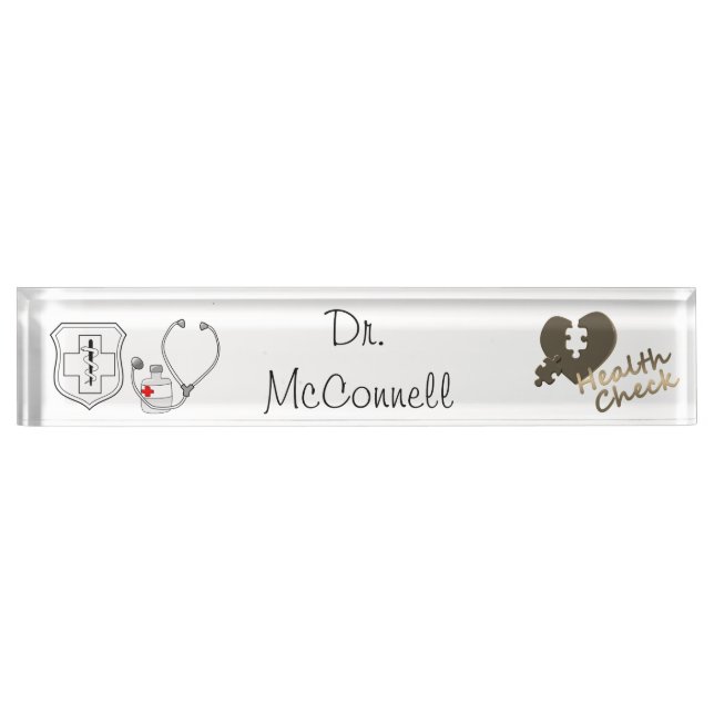 Doctor Nameplate (Front)