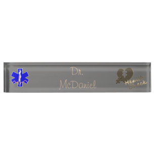Doctor Nameplate