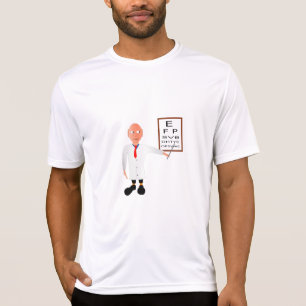 Doctor Nurse Eye Sport Medicine Peace Love Destiny T-Shirt